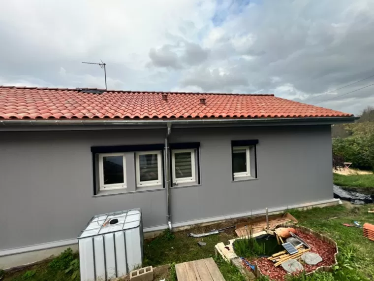 Fin de chantier toiture Aubin