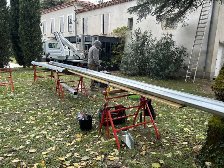 poste de travail sur chantier