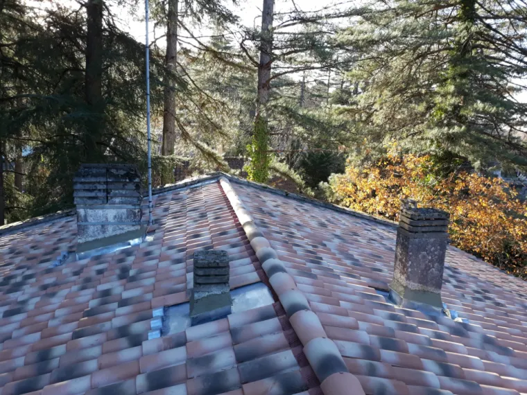 Chantier terminé à Saint-Ferréol (Revel) : toiture et gouttières neuves, Revel, Meurisse Couverture