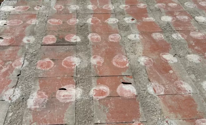 nettoyage charpente béton