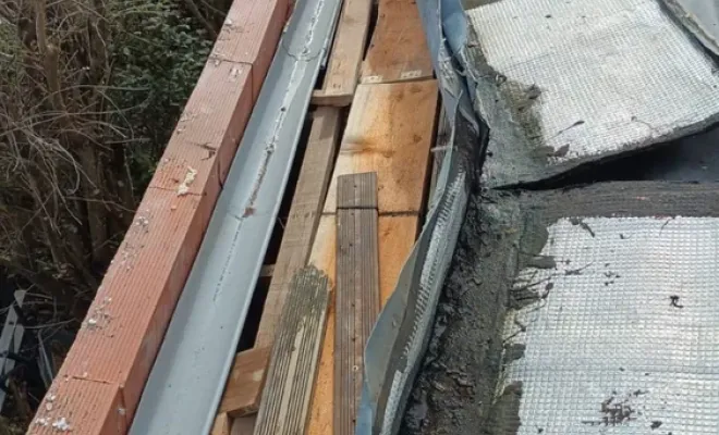 Création d’un chenal en zinc naturel 0,80 avec dilatation traditionnelle et habillage acrotère, Revel, Meurisse Couverture